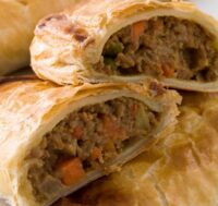 Meat & Vegetable Pasties Unbaked